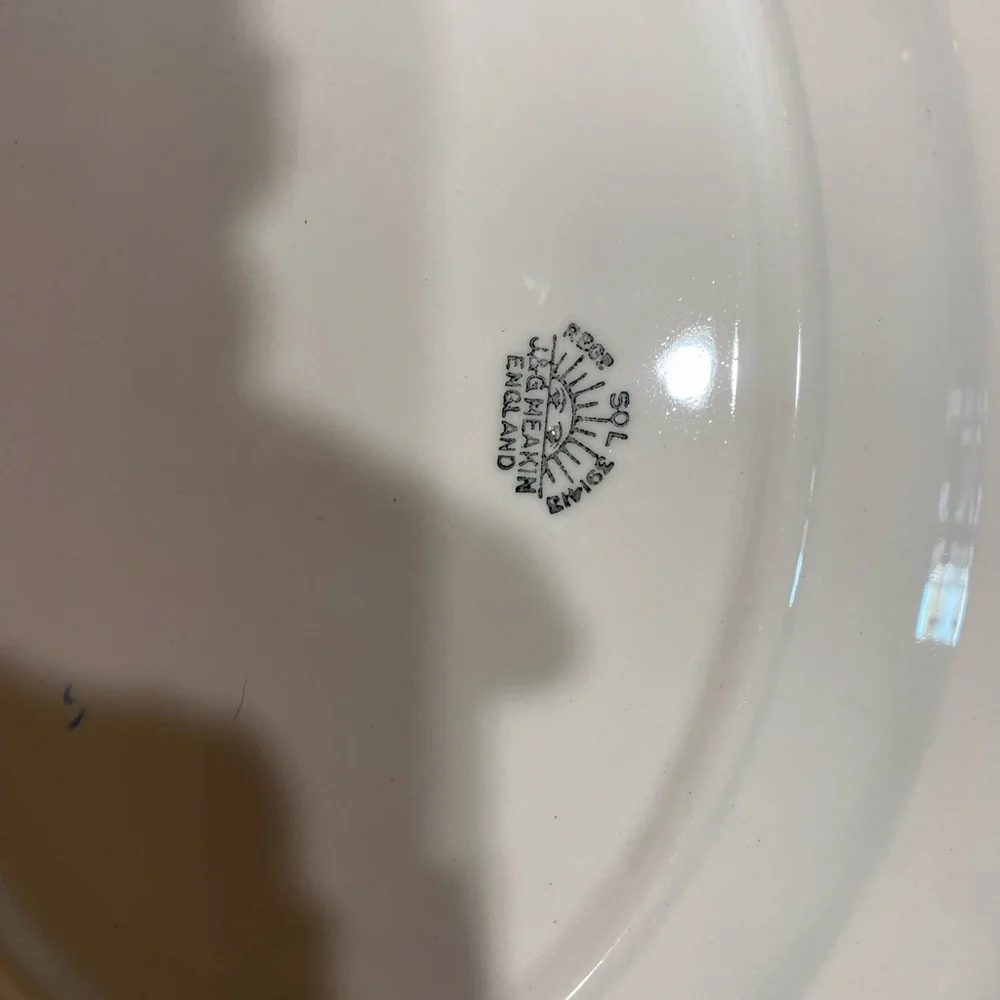 Elegant Cream Oval Serving Platter